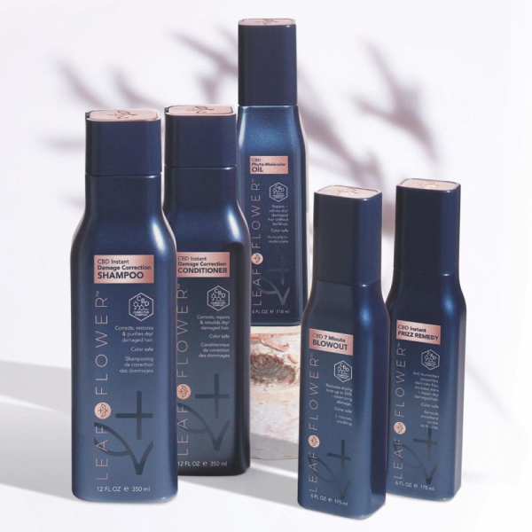Leaf-&-Flower-Professional-Hair-Care-Products-_-Avissa-Salon-Ann-Arbor Leaf & Flower professional CBD hair care products for hydration, repair, and frizz control available at Avissa Salon in Ann Arbor, Michigan.